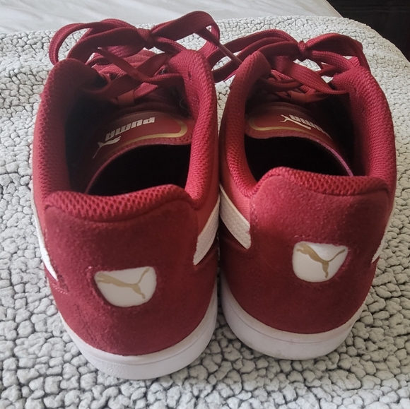 Burgundy Puma Size 11. Worn twice,  super comfortable - Picture 3 of 6
